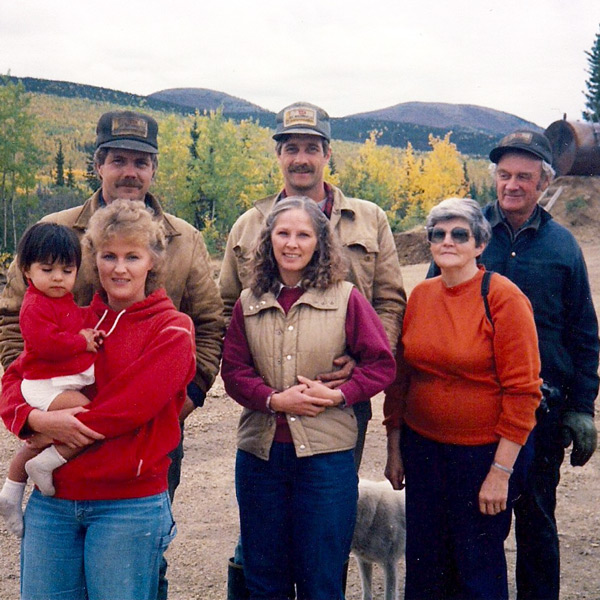 Archival family photograph from Brian Johnson's official collection