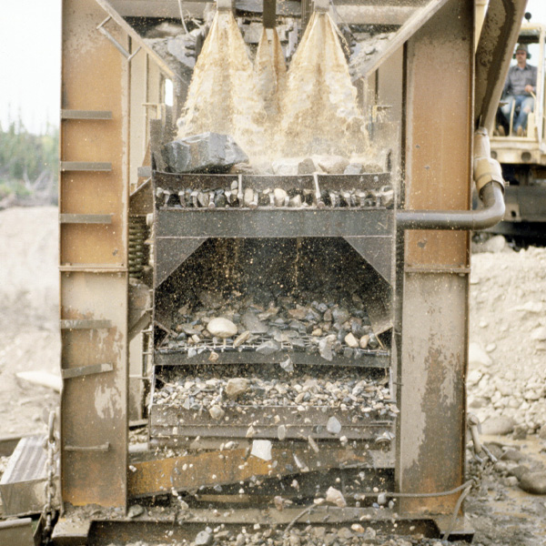 Processing equipment at a mining operation